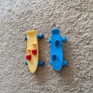 Vintage 80s Barbie skateboards